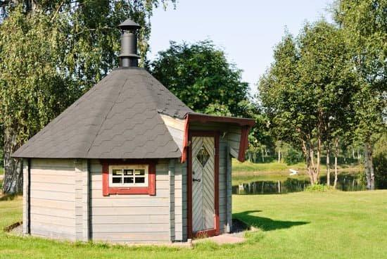 Gartensauna in Schweden